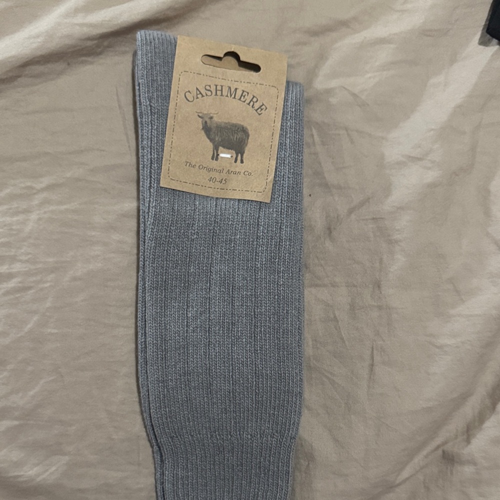 Cashmere socks by Aran Co.